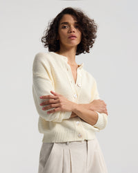 Stevie Cotton Knit Cardigan MENS KNITWEAR