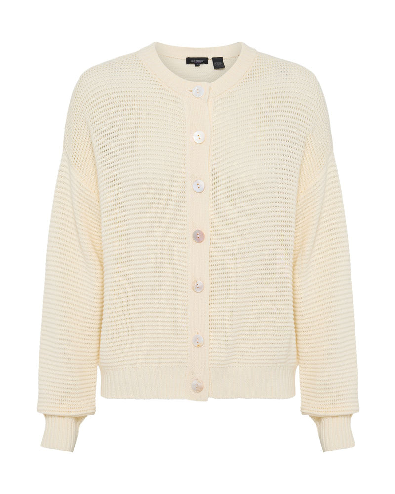 Stevie Cotton Knit Cardigan MENS KNITWEAR
