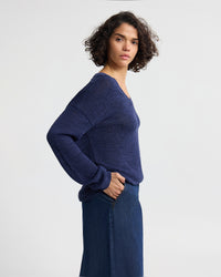 Fleur Chunky V-Neck Knit WOMENS KNITWEAR