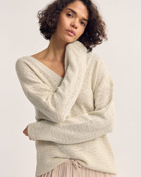 Fleur Chunky V-Neck Knit WOMENS KNITWEAR