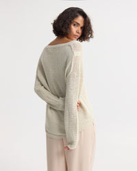 Fleur Chunky V-Neck Knit WOMENS KNITWEAR