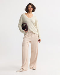 Fleur Chunky V-Neck Knit WOMENS KNITWEAR