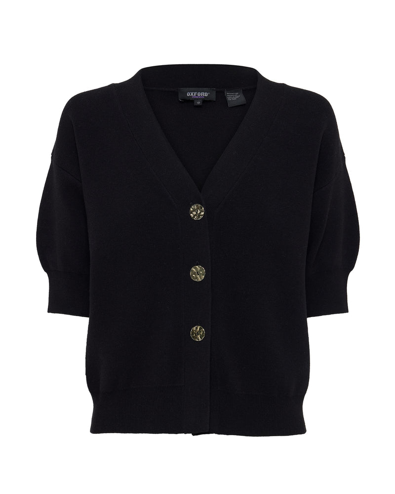 Monica Puffer Sleeve Cardigan WOMENS KNITWEAR