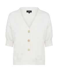 Monica Puffer Sleeve Cardigan WOMENS KNITWEAR