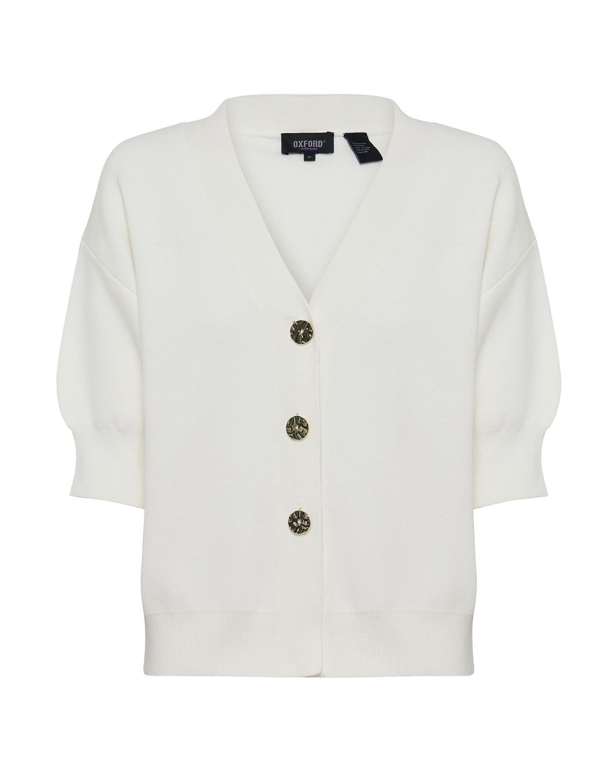 Monica Puffer Sleeve Cardigan WOMENS KNITWEAR