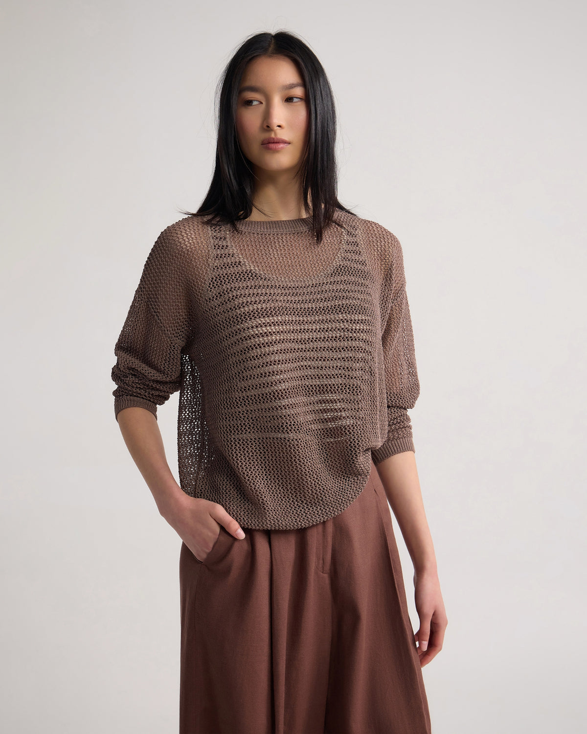 Charly Chunky Knit Crew Neck WOMENS KNITWEAR