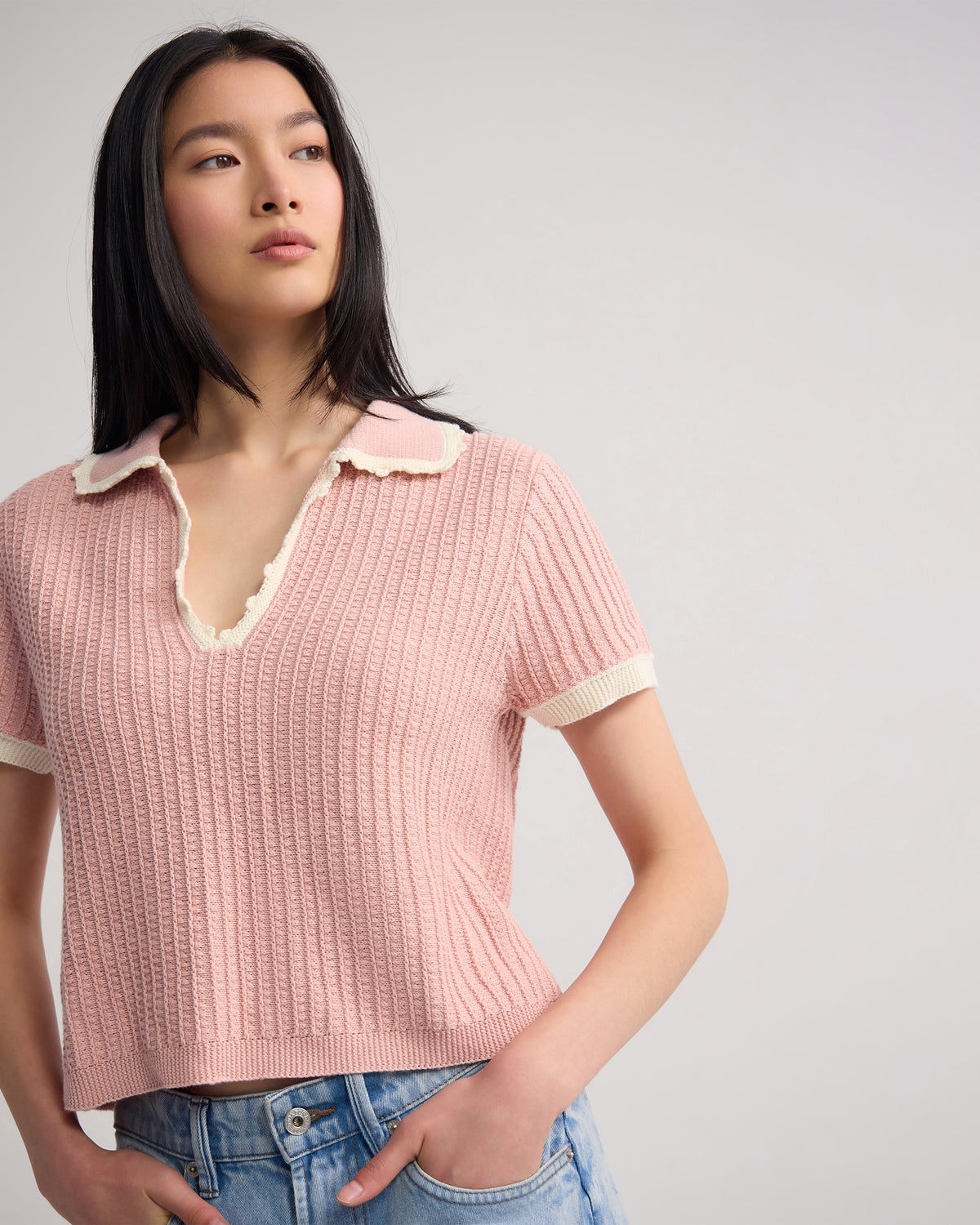 Talia Polo Knit WOMENS KNITWEAR