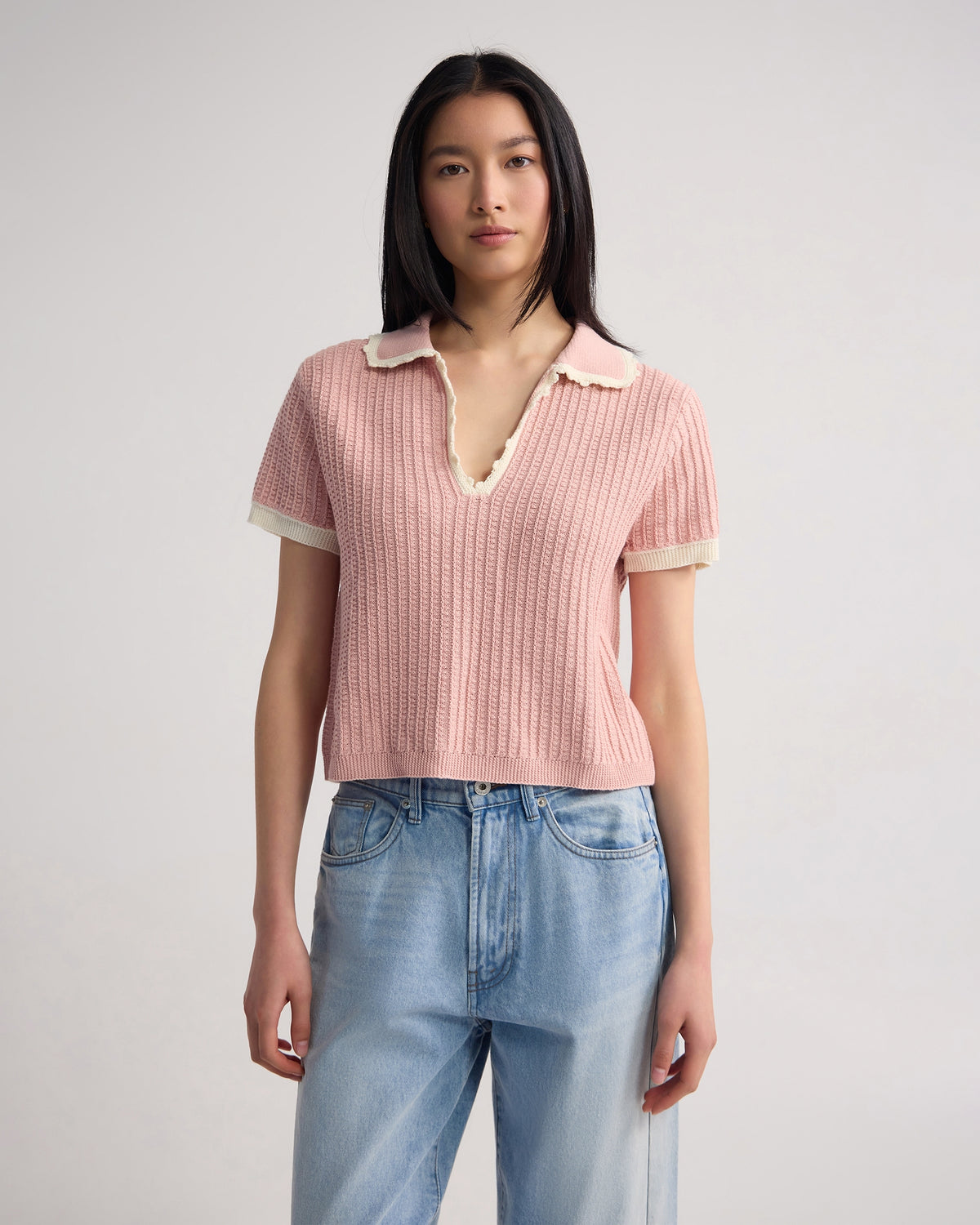 Talia Polo Knit WOMENS KNITWEAR