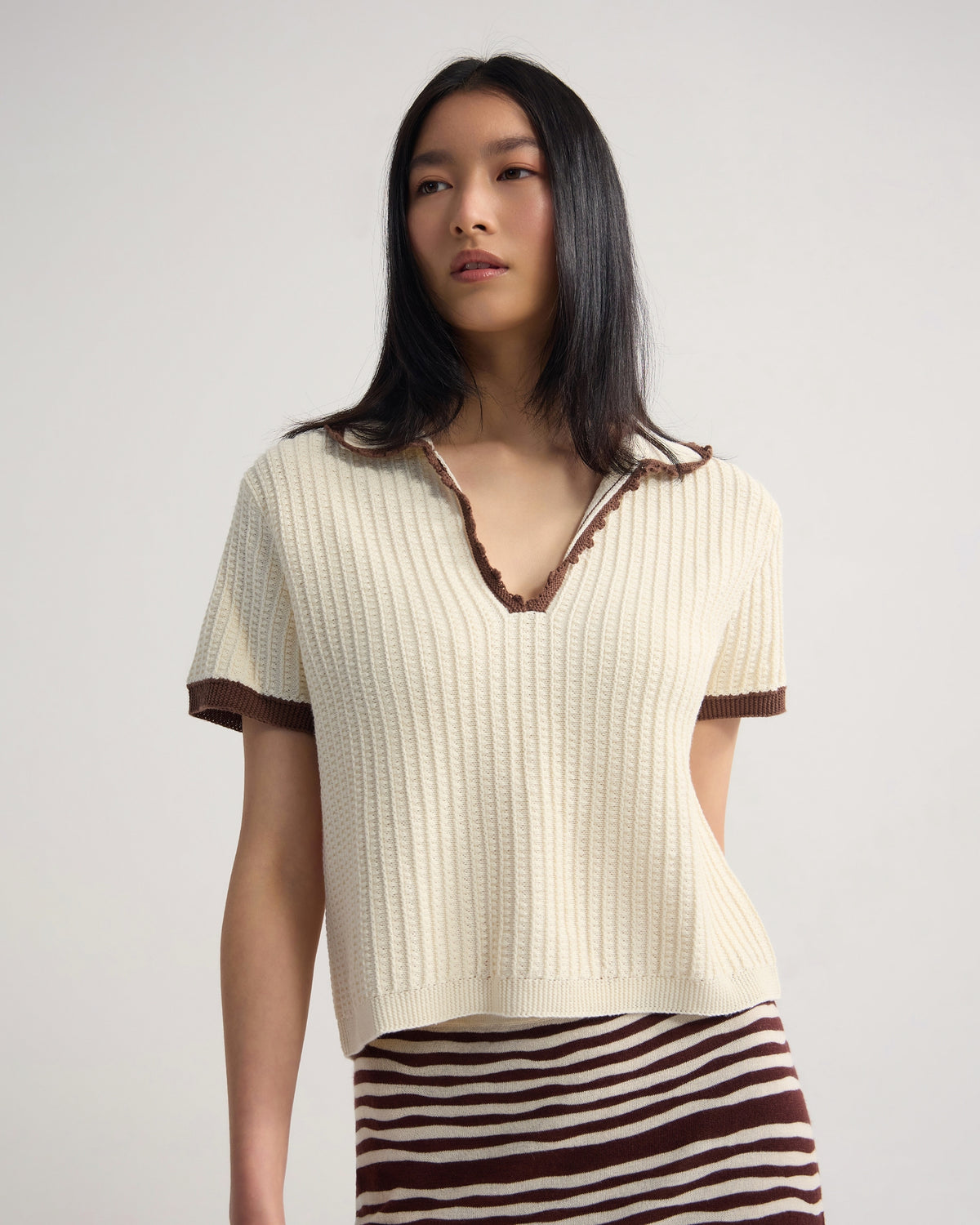 Talia Polo Knit WOMENS KNITWEAR