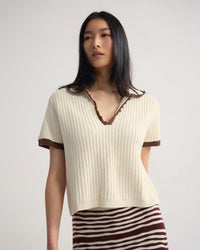 Talia Polo Knit WOMENS KNITWEAR