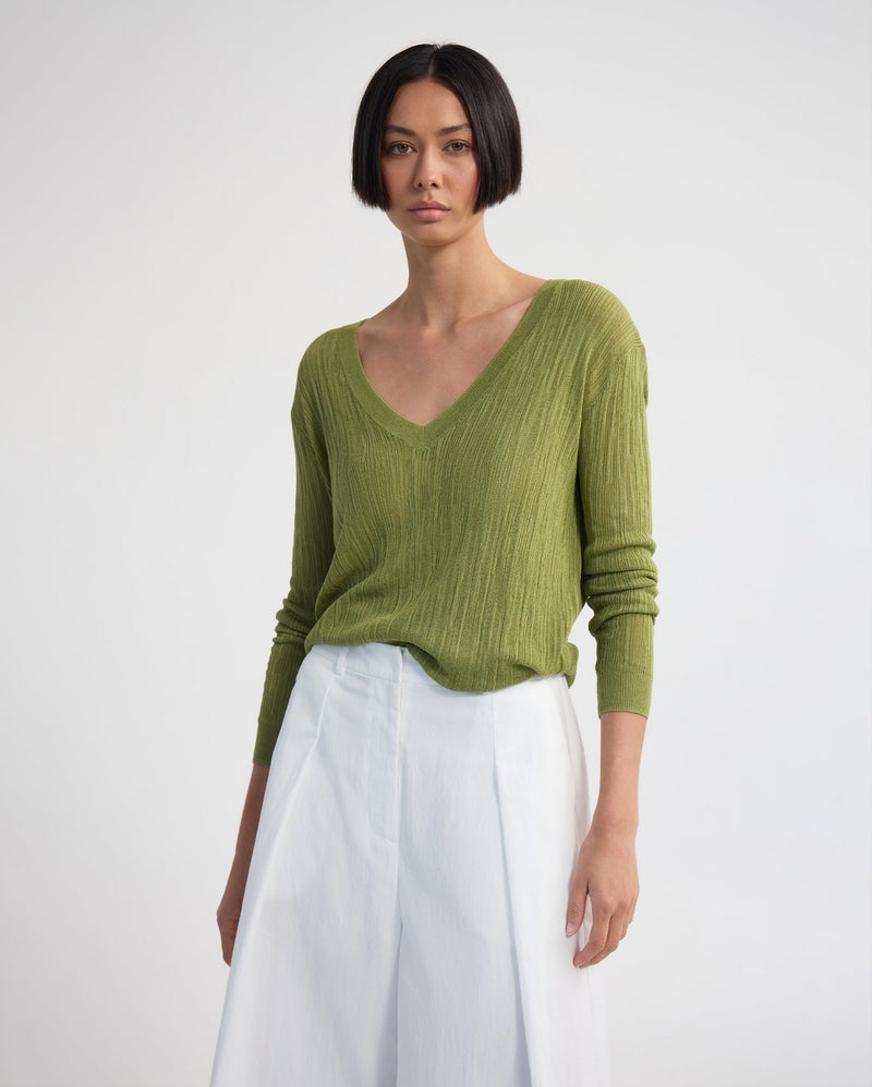 Renee Deep V-Neck WOMENS KNITWEAR