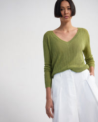 Renee Deep V-Neck WOMENS KNITWEAR
