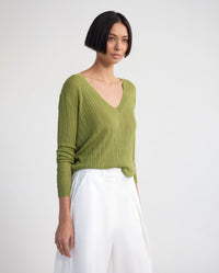 Renee Deep V-Neck WOMENS KNITWEAR