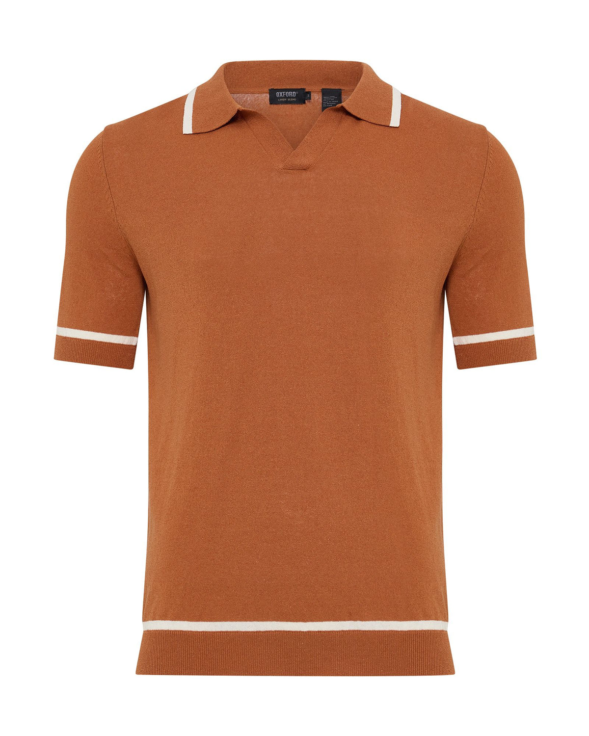 Vito Linen Blend Polo With Tipping MENS KNITWEAR