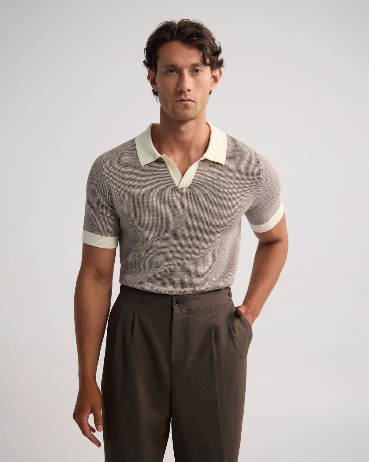 Gibson Cotton Polo MENS KNITWEAR