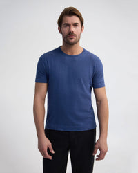 Theodore Crew Neck Knitted T-Shirt MENS KNITWEAR