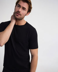 Theodore Crew Neck Knitted T-Shirt MENS KNITWEAR