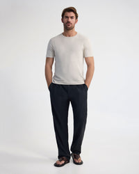 Theodore Crew Neck Knitted T-Shirt MENS KNITWEAR