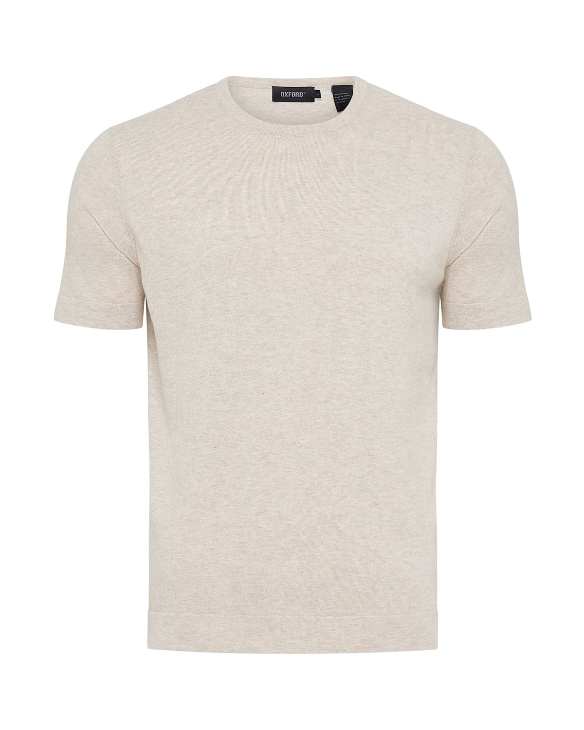 Theodore Crew Neck Knitted T-Shirt MENS KNITWEAR