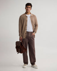 Ford Rib Cotton Cardigan
