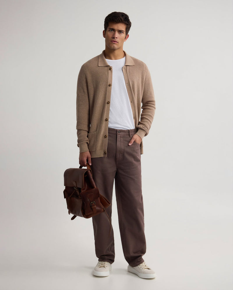 Ford Rib Cotton Cardigan