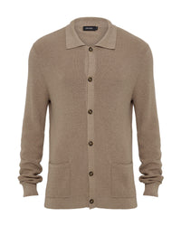 Ford Rib Cotton Cardigan