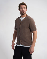 Atlas Button Front Knit MENS KNITWEAR