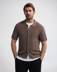 Atlas Button Front Knit MENS KNITWEAR