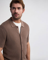 Atlas Button Front Knit MENS KNITWEAR