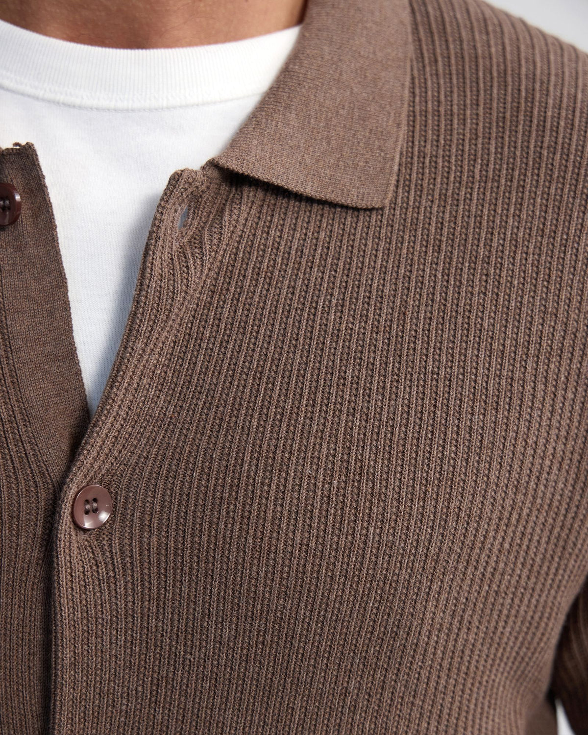Atlas Button Front Knit MENS KNITWEAR