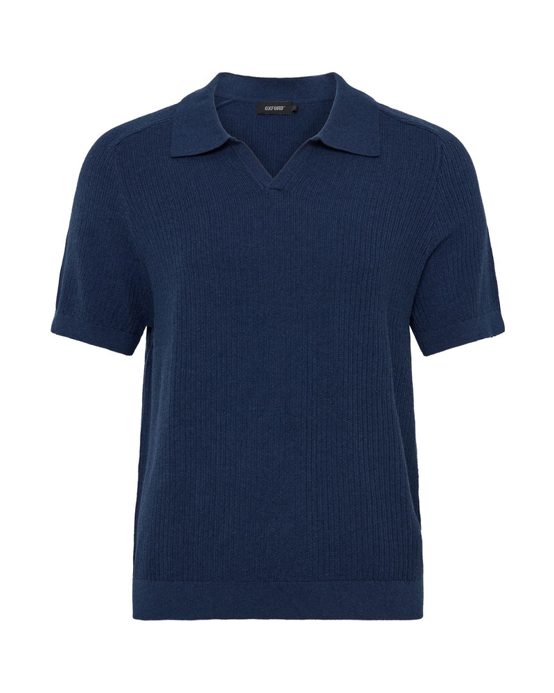 Marc Ribbed Polo