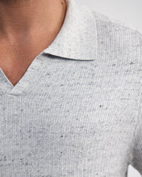 Marc Ribbed Polo MENS KNITWEAR