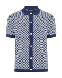 Jacob Jacquard Polo MENS KNITWEAR