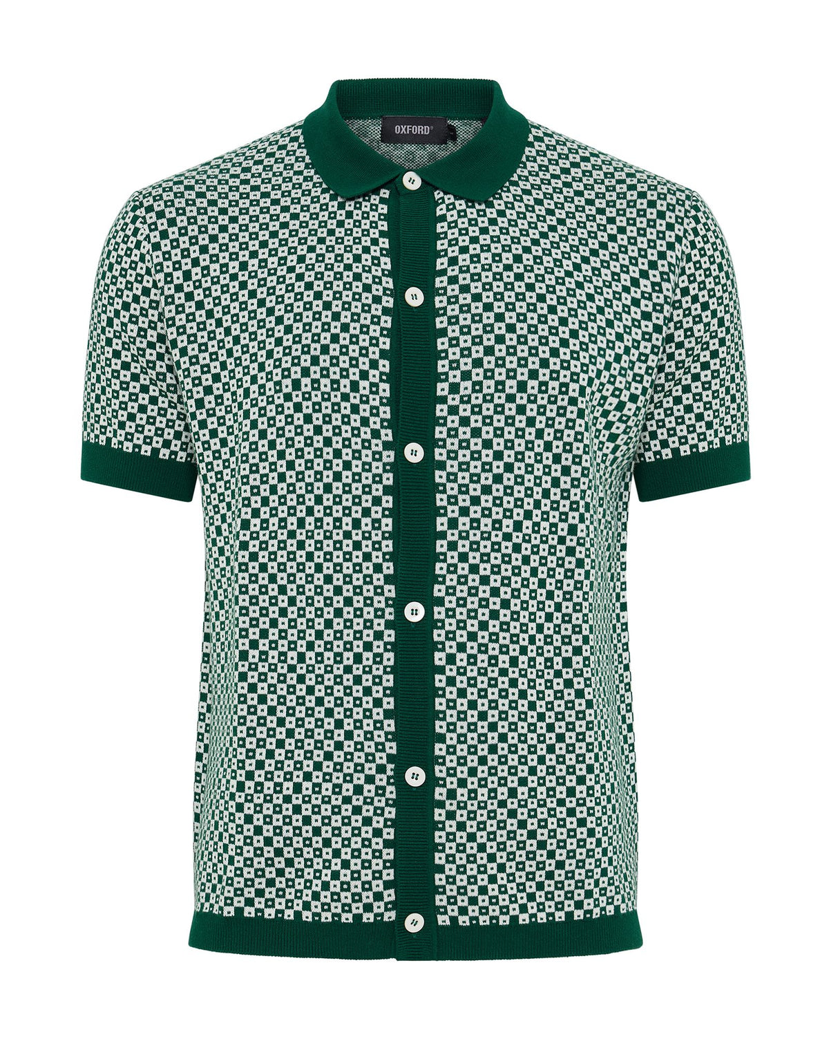 Jacob Jacquard Polo MENS KNITWEAR