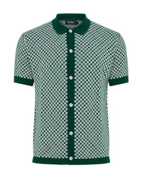 Jacob Jacquard Polo MENS KNITWEAR
