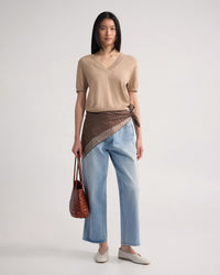 Charlotte Cashmere Blend V-Neck WOMENS KNITWEAR