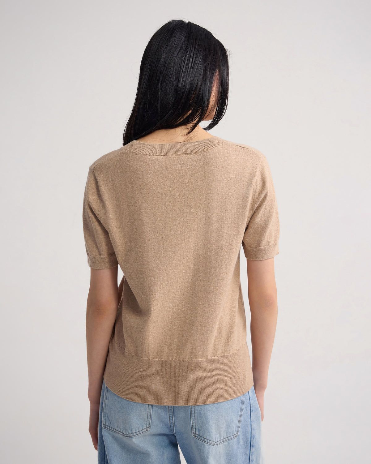 Charlotte Cashmere Blend V-Neck WOMENS KNITWEAR