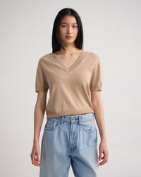 Charlotte Cashmere Blend V-Neck WOMENS KNITWEAR