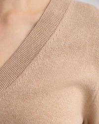 Charlotte Cashmere Blend V-Neck WOMENS KNITWEAR