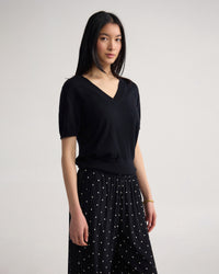 Charlotte Cashmere Blend V-Neck WOMENS KNITWEAR