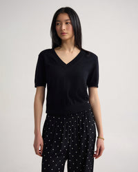 Charlotte Cashmere Blend V-Neck WOMENS KNITWEAR