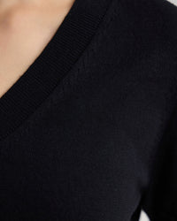 Charlotte Cashmere Blend V-Neck WOMENS KNITWEAR