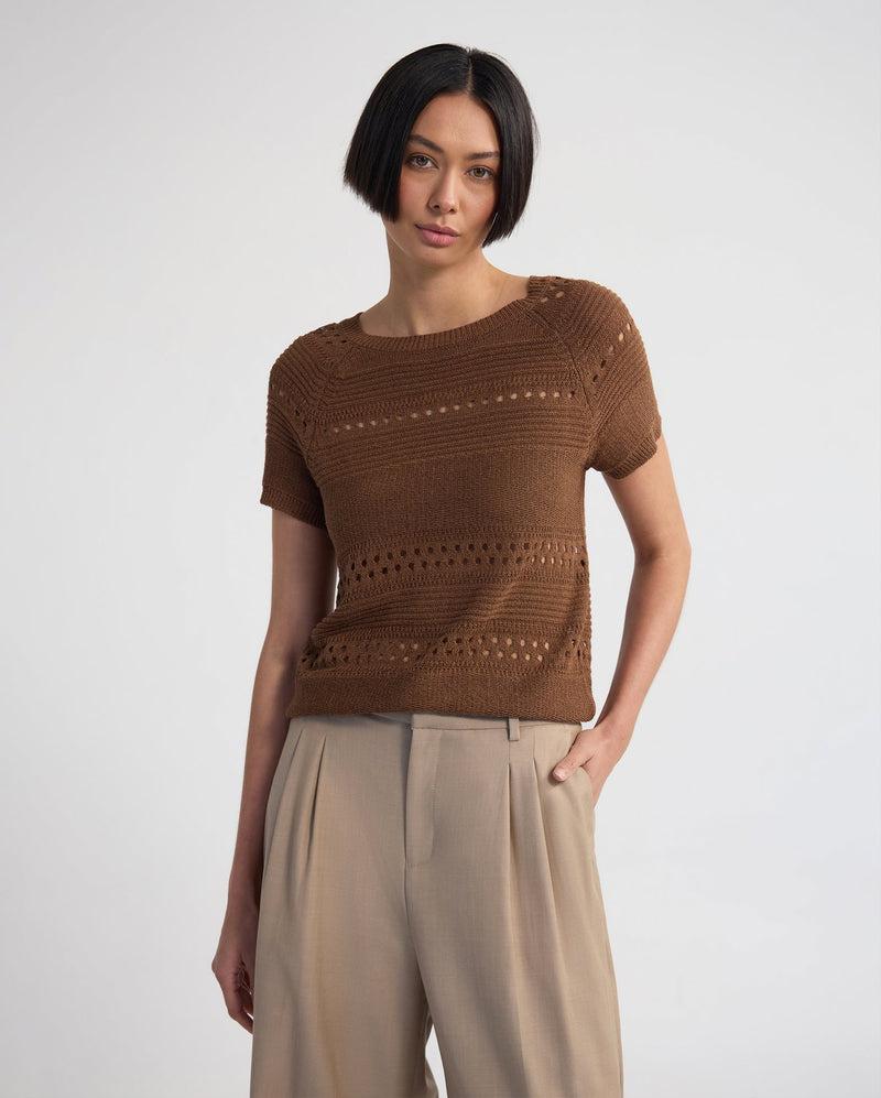 Gaia Open Pattern Knit WOMENS KNITWEAR