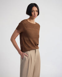 Gaia Open Pattern Knit WOMENS KNITWEAR