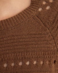 Gaia Open Pattern Knit WOMENS KNITWEAR