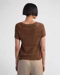 Gaia Open Pattern Knit WOMENS KNITWEAR
