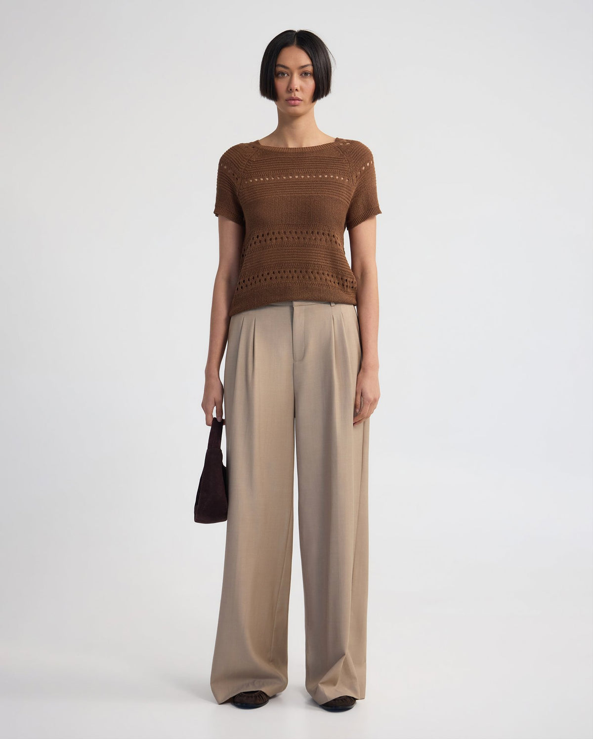 Gaia Open Pattern Knit WOMENS KNITWEAR