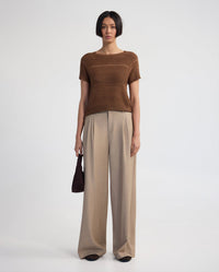 Gaia Open Pattern Knit WOMENS KNITWEAR