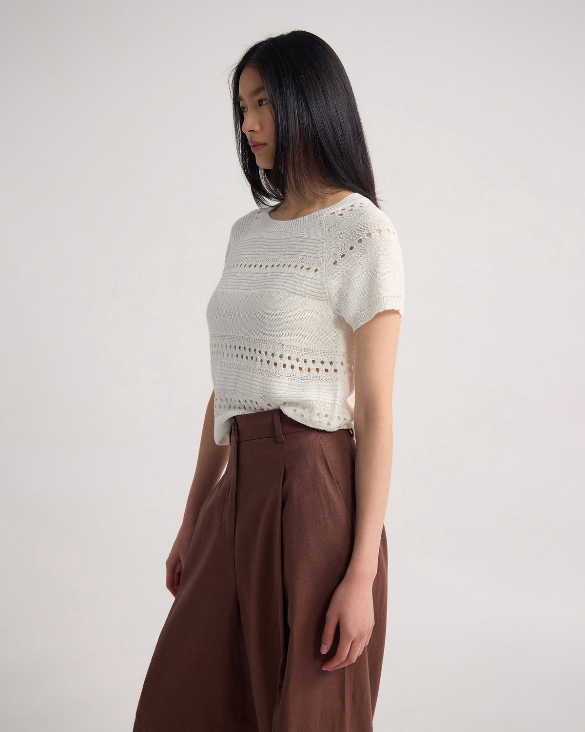 Gaia Open Pattern Knit WOMENS KNITWEAR