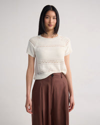 Gaia Open Pattern Knit WOMENS KNITWEAR
